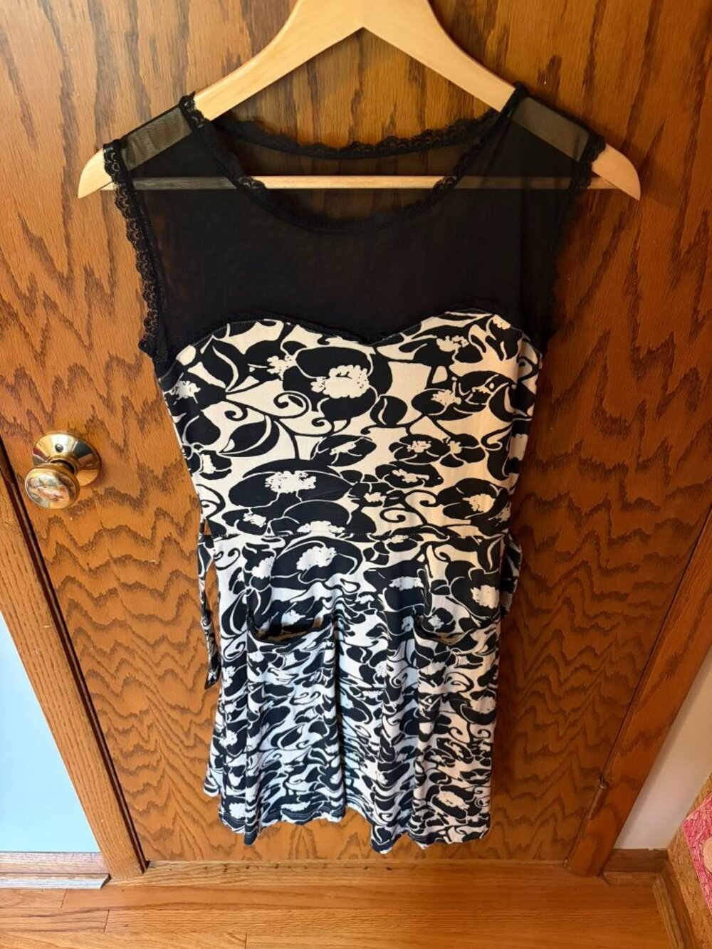 Retro romance floral pocket dress, size S, by Effie's Heart